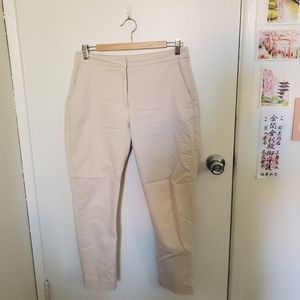 H&M Cream Trousers with Pockets
